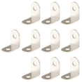 thumbnail image 4 of 10 Pcs Support d'Étagère d'Angle, Ensemble de Fixation en Acier Inoxydable 25x25x16mm, 4 of 6