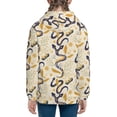 thumbnail image 4 of Hoodies for Teen Girls Boys, Abstract Cute Double Headed Snake Long Sleeve Youth Kids Essentials Zip Up Hoodie, Lghtweight Fashion Hoodies & Sweatshirts Jacket Fall Winter Outfits Tops, 4 of 5