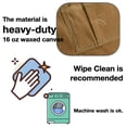 thumbnail image 5 of URBY Plus Size Apron 16oz Waxed Canvas Extra Wide for Wood Working, Workshop, 5 of 5
