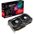 thumbnail image 3 of ASUS AMD Radeon 6600XT - PCI Express 4.0 8GB GDDR6 SDRAM Gaming Graphics Card, Black/Gray (ROG-STRIX-RX6600XT-O8G-GAMING), 3 of 11