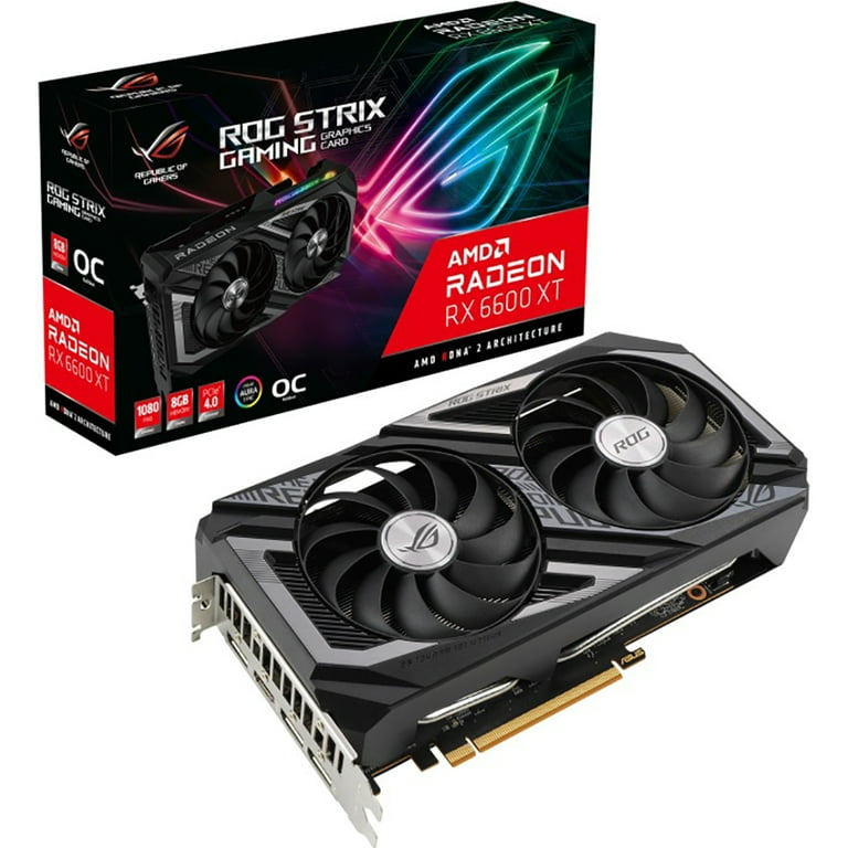 ASUS AMD Radeon 6600XT - PCI Express 4.0 8GB GDDR6 SDRAM