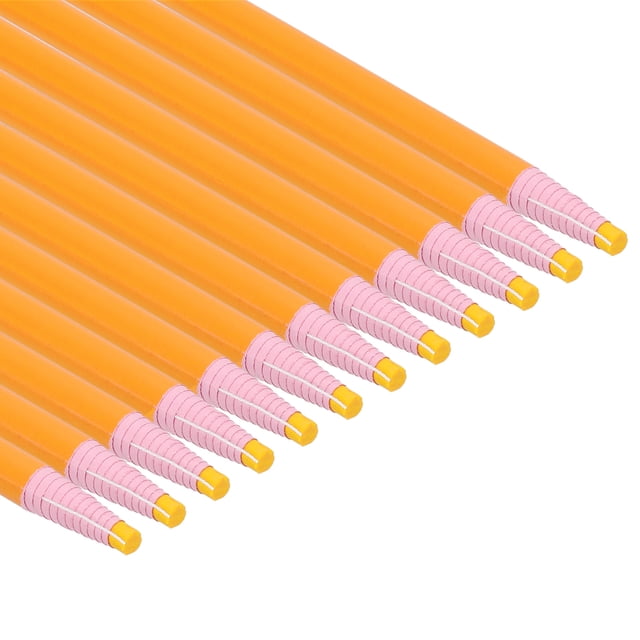 Marcadores de China Peel-Off Uxcell, paquete de 36 lápices de cera para vidrio, dibujo, vinilo y metal, amarillo