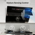 thumbnail image 3 of BRANO 30 inch Range Hood Stainless Steel Kitchen Hood, 900CFM, Voice/Gesture Sensing, Touch Control, Side-Draft Design, 3 of 9