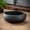 Black, variant on Haidf Ceramic Bowl Planter, Non-Porous Hydroponic Lotus Bowl Planter, Large Caliber Flow Glaze Daffodil Pot, Water Lily Pot, Flower Bowl, Plant Bowl, Succulent Bowl, 6.5 Inch, Black