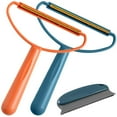 thumbnail image 1 of 3 Pcs Enlève-Peluches Portatif Manuel pour Vêtements, Rasoir à Charpie Réutilisable, Rouleau à Charpie, Nettoyeur à Charpie Double Face, Brosse de Voyage pour Enlever les Charpies, Poils d'Animaux et Poussière dans les Vêtements, Meubles, Couvertures, 1 of 10