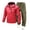 Army Green, variant on Turilly Mens Outfits 2 Piece Hooded Windbreaker Jacket Cargo Pants Set Water Resistant Utility Tracksuit With Drawstring