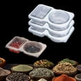 thumbnail image 4 of XYAIYT Double Compartment Condiment and Snack Containers with Lids for Sauces,Dressings Craft Storage Ideal for Use,Food Trucks Special Events (Set of 10), 4 of 8