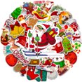thumbnail image 3 of Hongchun 100 Christmas stickers, waterproof, self-adhesive, 3 of 5