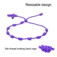 thumbnail image 3 of Multi-color friendship bracelet parent-child friendship string youth string bracelet-mix style2, 3 of 6