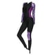 thumbnail image 5 of Traje de buceo de cuerpo entero shamjiam de neopreno para mujer Violeta XXL, 5 of 8