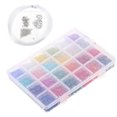 thumbnail image 1 of FOMIYES Colorful Glass Beads for Jewelry Accessories Perfect for DIY Bracelets and Necklaces, 1 of 7