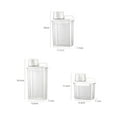 thumbnail image 3 of OUSITAID 1100/1800/2300 ML Laundry Powder Box with Measuring Cup Double Seal Type Clothes Washing Detergent Dispenser Daily Use, 3 of 12