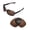 Brown - Polarized, variant on Walleva Black Polarized Replacement Lenses for Oakley Pulse Sunglasses