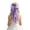 Purple, variant on SRZYMJ Bridal Hair Bow Clip Veil Organza Bow Hair Clip White Tulle Bowknot Hair Pins Party Christmas Bowknot Clips XMAS Bridal Accessories Wedding Headwear for Women Girls