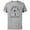 Athletic Heather, variant on Disney The Nightmare Before Christmas Pumpkin King Mystic - Short Sleeve Cotton T-Shirt for Adults - Customized-Athletic Heather