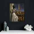 thumbnail image 4 of COMIO Posters &amp; Prints Fashion African American Woman in Paris Painting Poster Canvas Wall Art Prints for Wall Decor Room Decor Bedroom Decor Gifts Posters, 4 of 4