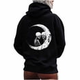 thumbnail image 4 of Sudadera Para Mujer Sudaderas Con Cuello Redondo Blusa Estampada de Manga Larga A La Moda Tops Blusa Con Bolsillos Sudaderas Con Capucha Odeerbi ODB130471, 4 of 9