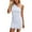 a-White Womens Summer Dress, variant on Women's Sexy One Shoulder Ruched Sleeveless Bodycon Stretchy Mini Pencil Club Dress Solid Color