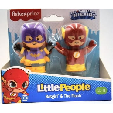 DC Super Friends Batgirl & The Flash Little People Figures