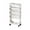 White, variant on 5-Tier Mobile Bookshelf, Rolling Bookcase Book Storage Rack, Movable File Folder Organizer Cart with Wheels for Home Study Office Living Room Classroom