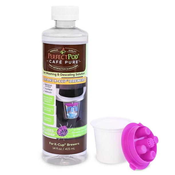 Cafe Pure Descaling Cleaning Solution Kit for Keurig K Cup Coffee