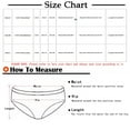 thumbnail image 2 of Elabch Up to 50% off Womens Underwear Lace Breathable Underwear High-Waisted Brief Panties Stretch Silky Hipster Briefs S-L, 2 of 3