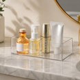 thumbnail image 4 of ievspot Transparent Vanity Drawer Dividers Plastic Organizer Bins Plastic Organizer Storage Box Stackable Waterproof Pet Container for Makeup Stationery Small, 4 of 8
