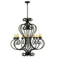 thumbnail image 3 of Meyda Tiffany 160807 Fernando 10 Light 42" Wide Taper Candle Style Chandelier, 3 of 5