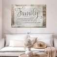 thumbnail image 2 of Elephant Stock Family A Whole Lot Of Love Quote Wall Art - Horizontal Canvas Wall Art - Living Room Wall Decor - Inspirational And Typography Canvas - Gray And Beige Decor - 48" x 32", 2 of 8