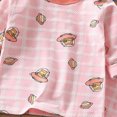 thumbnail image 5 of TOWED22 Toddler Boys Outfits 2 Piece Printed Long Sleeve Crewneck Top Jogger Pants Soft Fall Winter Clothing Set(Light Pink,18-24 M), 5 of 6