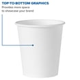 thumbnail image 4 of Vaso de papel SOLO de 3 onzas tratado en blanco, 5000 unidades, 4 of 5