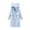 Blue, variant on Splozh Kids Bathrobes Toddler Cartoon Animal Robes Toddler Girls Bathrobes,Kids Girls Plush Bathrobe Cute Print Warm Hooded Flannel Sleep Robe White,2-4 Years