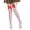 E, variant on Women's Halloween Socks Thigh High Stockings with Bow, Semi-Sheer Polyester Over Knee Socks for Costume Parties 1 Pair A