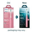 thumbnail image 3 of Philips Sonicare 3100 Series Electric Toothbrush - Sonic Toothbrush with Advanced Sonic Technology, Pressure Sensor, Two Intensity Settings, Smartimer & Quadpacer, Deep Pink, Model HX3681/06, 3 of 14