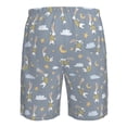 thumbnail image 6 of Naloa Sleep Rabbit Men's Beach Shorts, Surfing shorts, Swim trunks, Quick Dry Swim Trunks for Surfing Beach Fun - Medium, 6 of 9