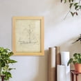 thumbnail image 6 of Sailboat Blueprint III -Framed Print w/glass-Natural Wood, 6 of 7