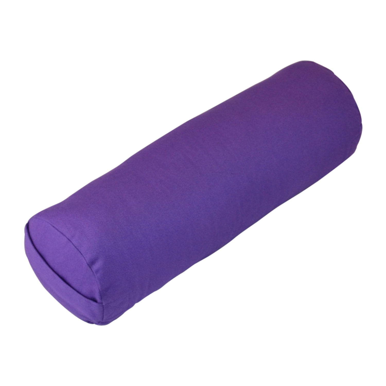 YogaAccessories Small Junior Sized Round Cotton Yoga Bolster