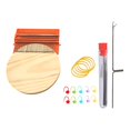 thumbnail image 1 of BotaniNest Knitting For Beginners Mini Portable Patch Darning Patchwork Weaving For Quickly Sewing Sewing Craft, 1 of 6