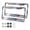 Snowman Pine Branch, variant on Aluminum License Plate Frame 2 Pack Car Exterior Accessory Car Tag Holder for Front Rear Plates Cars Decor Beautiful Wooden Chalet