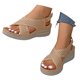 thumbnail image 2 of WILLBEST Sandalias De Plástico Para Mujer, Cómodas Sandalias Casuales Para Caminar En La Playa, Con Tacón De Cuña Y Punta Abierta, Calzado De Moda De Verano Con Diseño De Masaje, 2 of 8