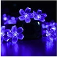 thumbnail image 1 of Outdoor Solar String Lights Waterproof 23ft 50 LED Blue Flower Fairy Light Decorations for Home Christmas Tree Garden Patio Fence Yard Spring, 1 of 5