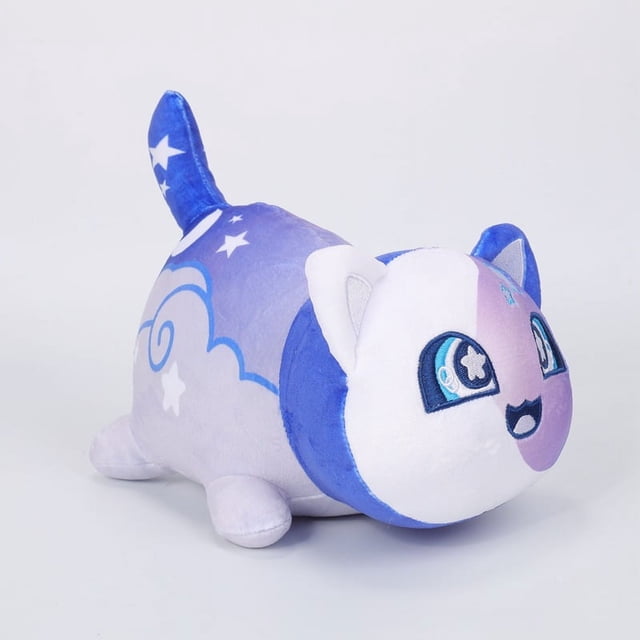 Lindo muñeco de peluche con forma de gato, regalo de la serie Hamburguesa de Coca-Cola y fresa