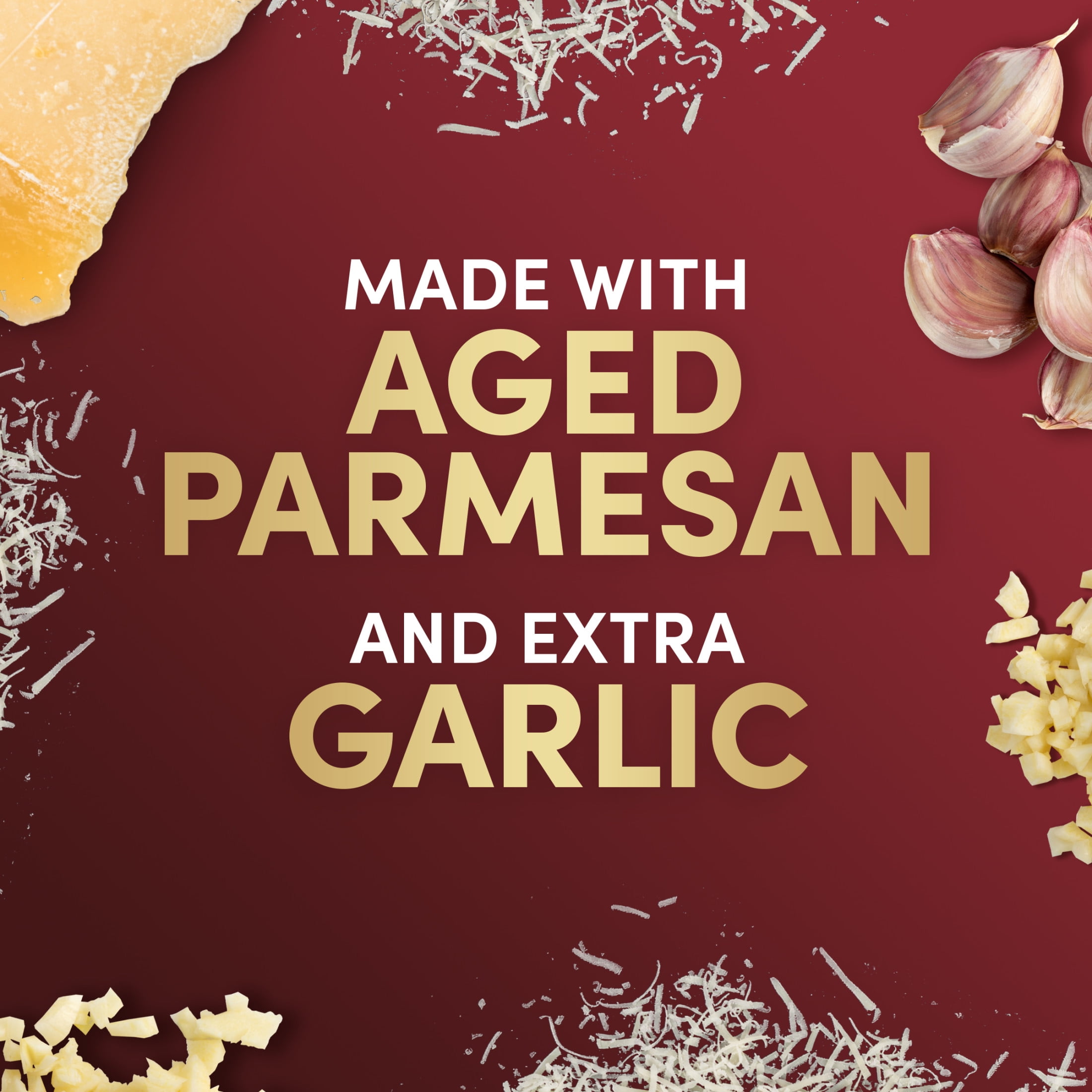 Kraft Deluxe Robust Roasted Garlic and Parmesan Dressing, 16 oz Bottle