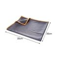 thumbnail image 2 of Microfiber Car Wash Towel for Gentle Cleaning, Multiple Sizes, Grey Green, Suitable for Various Car Cleaning Tasks, 2 of 8