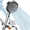 Silver, variant on FEELSO High Pressure Showerhead with Handheld, 6-Spray Retractable Shower Head with 108 Anti-Clog Nozzles & Extendable Handle, Silver