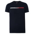 thumbnail image 5 of Tommy Jeans Essential Flag T-Shirt, Blue, 5 of 5
