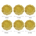 thumbnail image 5 of Joernso 50Pcs/Set Exquisite Lace Edge Dessert Mat Beautiful Heat Insulation Paper Cake Mat for Home, 5 of 8