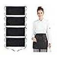 thumbnail image 3 of Avalon Kitchen server aprons for waitress cute half apron with pockets waiter aprons for women with pockets half aprons for women with pockets short apron bar apron, 3 of 4