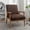 Brown, variant on MOONMISS Mid-Century Modern Arm Chair,Classic Vintage Open-Framed Accent Chair,Dark Brown