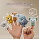 thumbnail image 5 of Baby bath water toy - 6 pack Baby Bath Toy Stackable Infant Bathtub Toys Stacking Floating Boat Train with Animal Finger Puppets Bath Toy（6 boats+6 animals）, 5 of 5